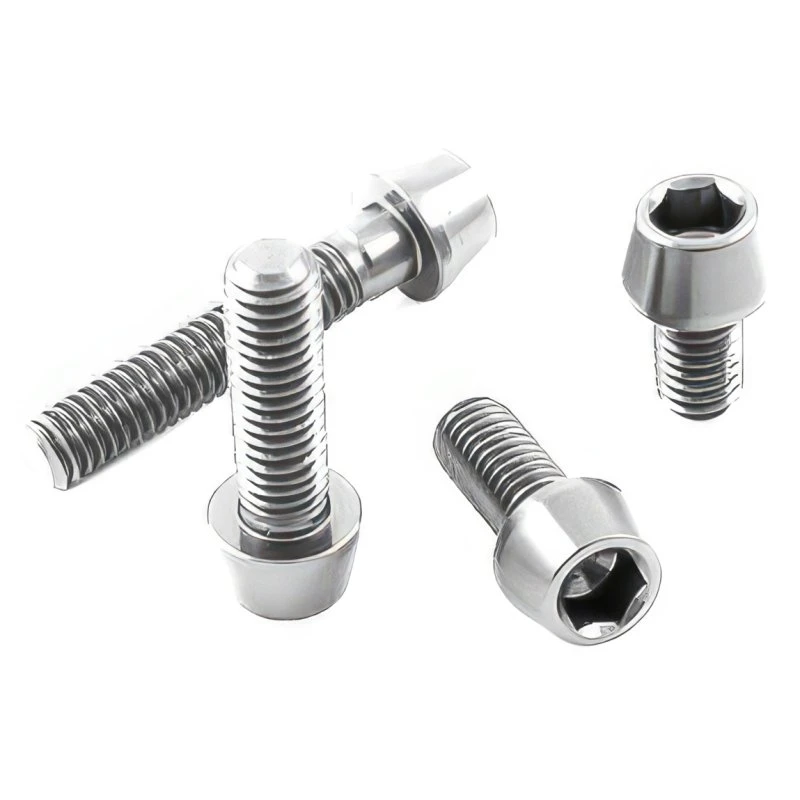 Aluminium - Schrauben - Innensechskant Konischer Kopf - Silber 1 Aluminium - Schrauben - Innensechskant Konischer Kopf - Silber