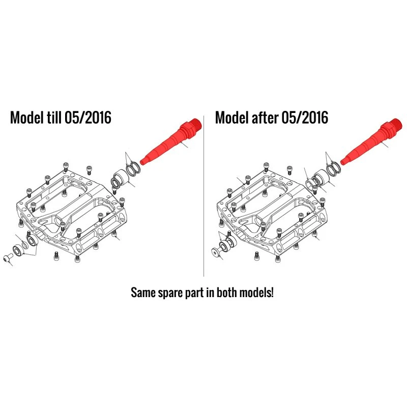 Reverse Achse Für Black ONE Pedal 1 Reverse Achse Für Black ONE Pedal