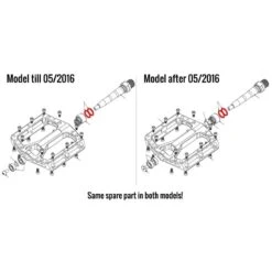 Reverse Äußere Pedaldichtung Für Black ONE Pedal