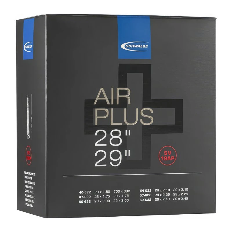 Premium Fahrradkomponenten: Worauf es wirklich ankommt -SpeedParts Verkaufsgeschäft schwalbe schlauch nr 19 air plus sv 40mm 28 29
