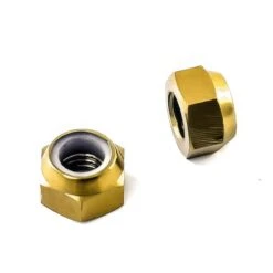 TB Selbstsichernde Mutter - Titan Grade 5 - Gold - DIN985