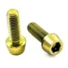 Titan Schrauben - Innensechskant Konischer Kopf - Gold